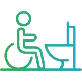 Готовые комплекты сантехники и поручней для санузла