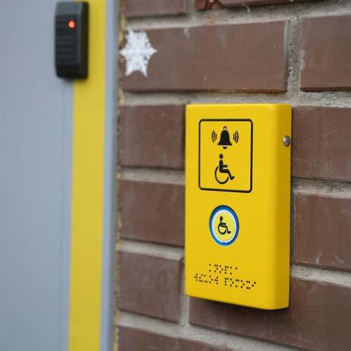 Размещение кнопки вызова для инвалидов