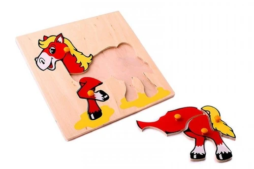 Игровое пособие "Лошадка" ЛР1006 - фото 15292