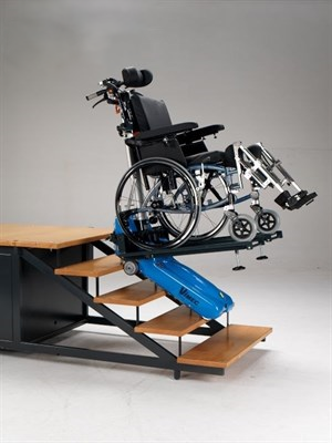 Подъемник для инвалидов лестничный Vimec гусеничный коляски Т09 "Roby"  PPP - фото 17400