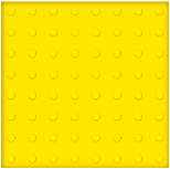 Тактильная плитка тротуарная (полиуретановая, 500х500х6 мм, конусообразные (л) рифы) - фото 20459