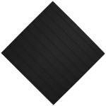 Плитка тактильная тротуарная (полиуретановая, 500х500 мм, продольные рифы), черная - фото 25914