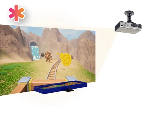 Интерактивная стена "ПОПАДАЛКИН" UTS7051 - фото 28469