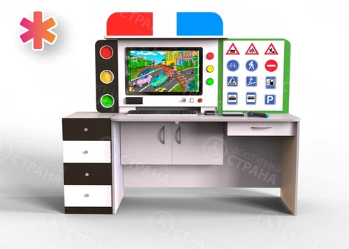 Профессиональный интерактивный развивающий комплекс «ПДД» АВК7105 - фото 28580