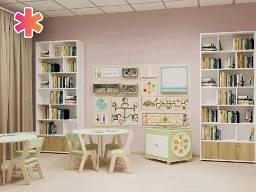 Комплект оборудования для кабинета Английского языка 20 м² АЛМ7421 - фото 30012