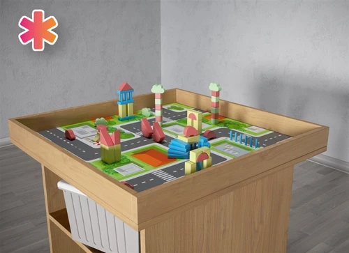 Игровой ландшафтный стол для изучения ПДД №5 ИН7207 - фото 31882