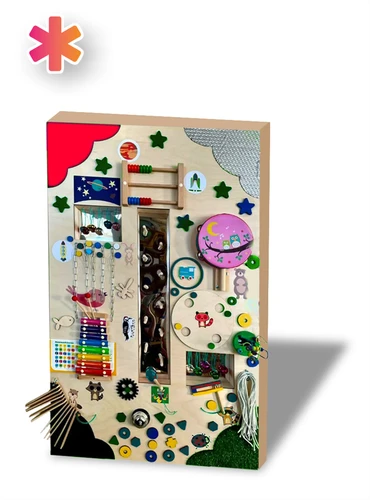 Акустическая тактильная панель Большая "Мир Звуков" ИН7216 - фото 31915