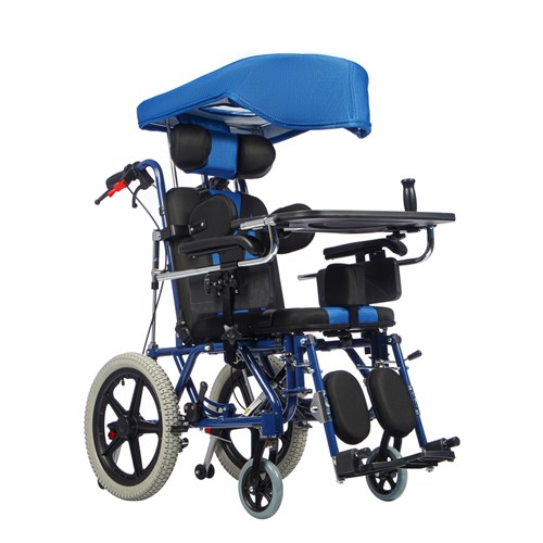 Кресло-коляска для детей с ДЦП  Оливия 400, PU - фото 35243