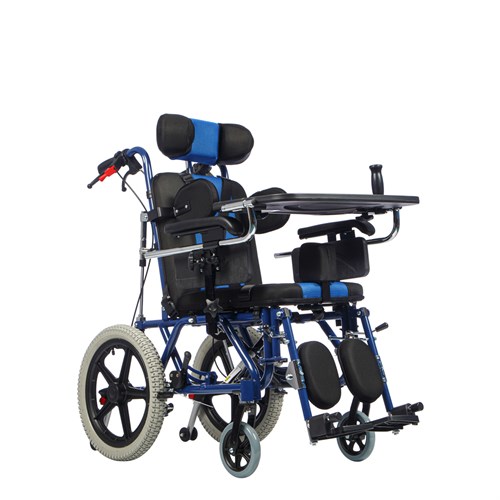 Кресло-коляска для детей с ДЦП  Оливия 300, PU - фото 35253