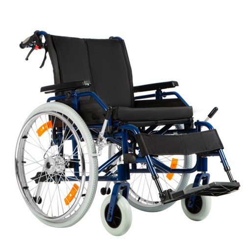 Инвалидная коляска повышеной грузоподъемности Базовая 120 - фото 35426