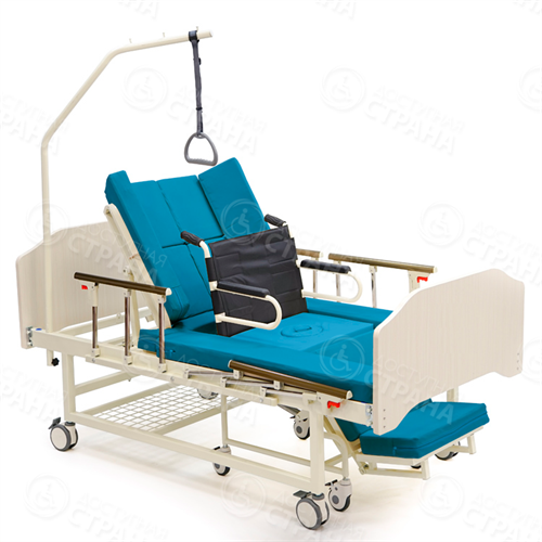 Механическая функциональная медицинская кровать с интегрированным креслом-каталкой INTEGRA - фото 36576