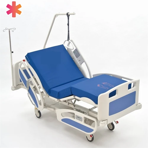 Реанимационная пяти-функциональная кровать с приводами DeWert , с CPR, аккумулятором и удлинением ложа TATRA LIGHT II МЕТ8705 - фото 36707
