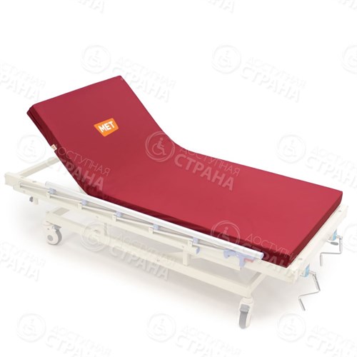 Матрас медицинский односекционный для кроватей с шириной ложа 90 см ММ-200, синий - фото 36810