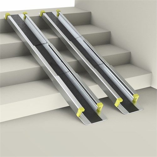 Пандус телескопический 3-секционный с противоскользящим покрытием (390 см) К3390 - фото 39131
