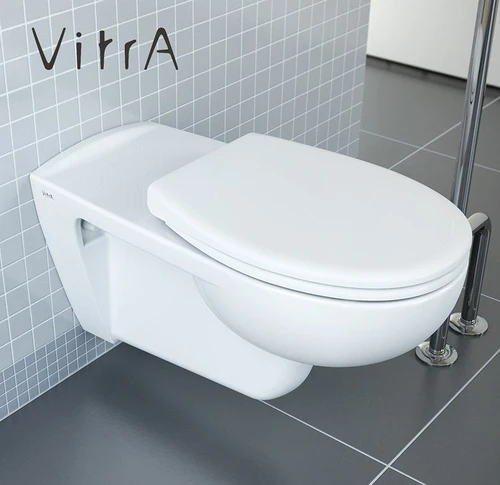 Vitra Conforma 5810B003-6234 Подвесной унитаз для инвалидов 70*35 см | Rim-Ex Безободковый (белый) СТМ9404 - фото 41897
