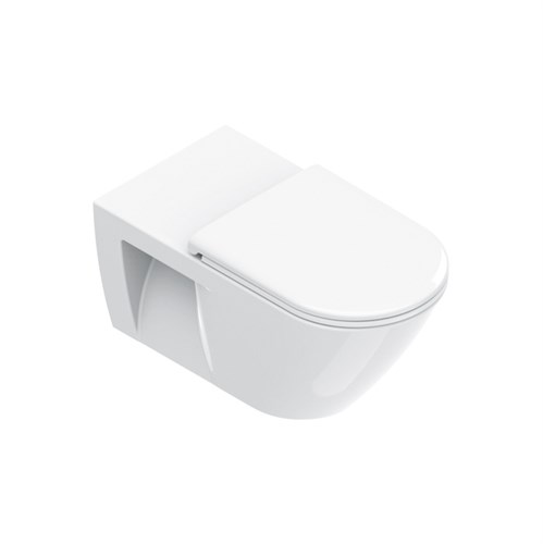 Catalano Comfort 0911700001 Подвесной унитаз для инвалидов, безободковый (белый глянцевый) СТМ9418 - фото 41960