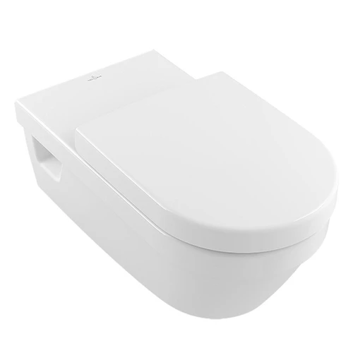 Villeroy Boch Architectura Vita 5649R001 Унитаз подвесной для инвалидов безободковый (цвет альпийский белый) СТМ9434 - фото 42019