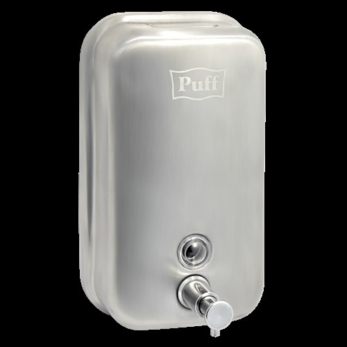 Дозатор для жидкого мыла из нерж. стали матовый DS-8615m, 1000 мл 1402.097 - фото 43573