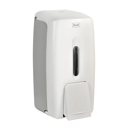 Дозатор для жидкого мыла пластик. DS-8120, белый,0,8 л 1402.189 - фото 43666