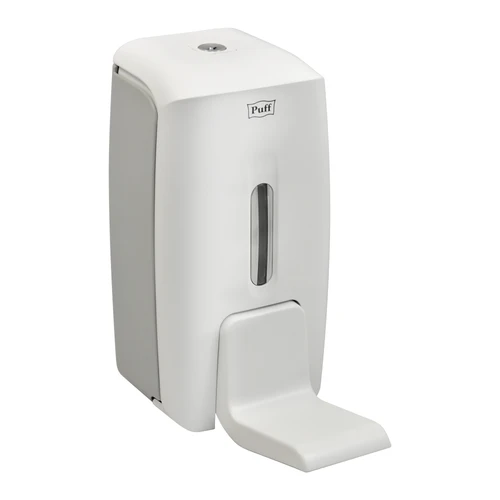 Локтевой Дозатор универсальный для жидкого мыла и дез. растворов, 800 мл, DS-8189, пластиковый 1402.192 - фото 43670