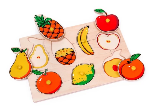 Развивающее пособие "Фрукты" ЛР1476 - фото 44305