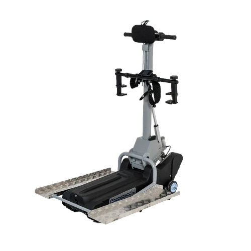 Лестничный гусеничный подъемник для инвалидов Барс УГП-130 с платформой 4459-3 - фото 44314