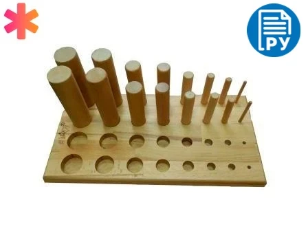 Тренажер для развития силы и подвижности пальцев рук и кисти, 16 колышков ЯМ403.7.16 - фото 44501