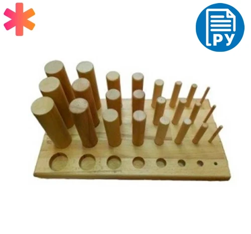 Тренажер для развития силы и подвижности кисти и пальцев рук, 24 колышка ЯМ403.7.24 - фото 44502