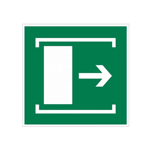 E20 Для открывания сдвинуть, ПВХ фотолюминесцентный 6872-ф - фото 44762