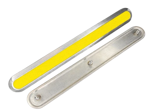 Тактильная полоса комбинированная на штифте 35мм 280х35х20мм 2297-2 - фото 44956