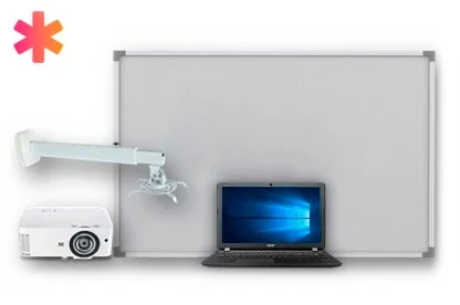 Интерактивная доска для школы с короткофокусным проектором СК8789 - фото 45372