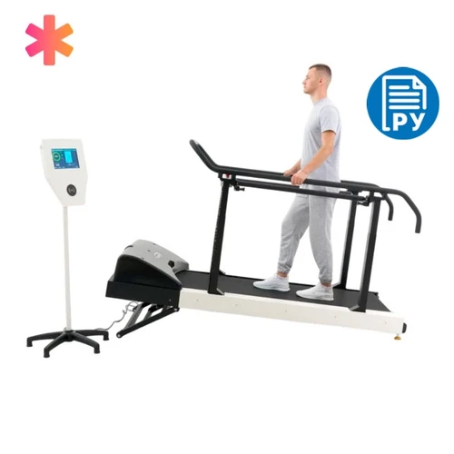 Тренажёр реабилитационный беговая дорожка (тредбан, тредмилл) с биологической обратной связью взрослая ОРР9517 - фото 45544