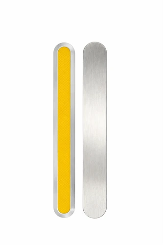 Тактильная полоса комбинированная  35мм 280х35х4мм для приклеивания 9958 - фото 45933