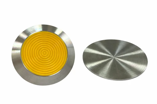 Тактильный индикатор конус D35мм комбинированный на штифте для приклеивания 9957 - фото 45934