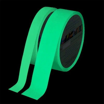 Фотолюминесцентная лента светонакопительная противоскользящая для маркировки ступеней, 25 мм 9963 - фото 46014