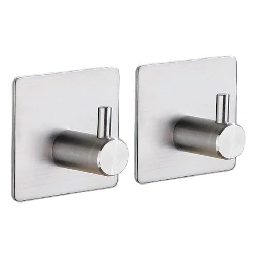 Крючок-держатель, комплект 2 шт., цвет хром 9965 - фото 46089