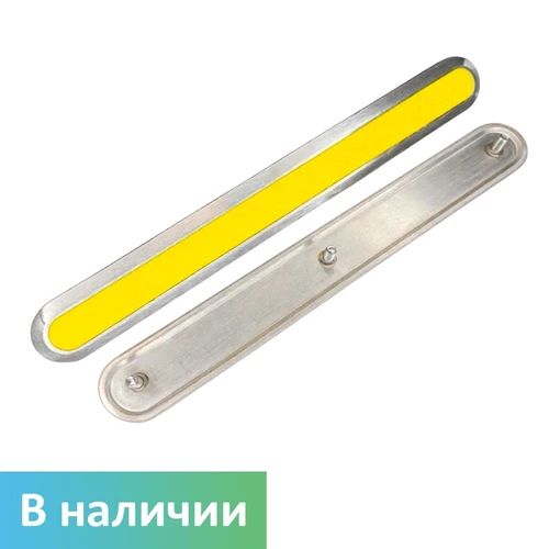 Тактильная полоса комбинированная на штифте 35мм 280х35х20мм 2297-2 - фото 46419