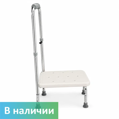 Ступень для ванной с поручнем для пожилых и инвалидов DSTRANA 9064 - фото 53217