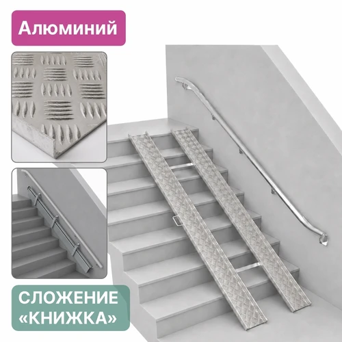 Откидной складной пандус