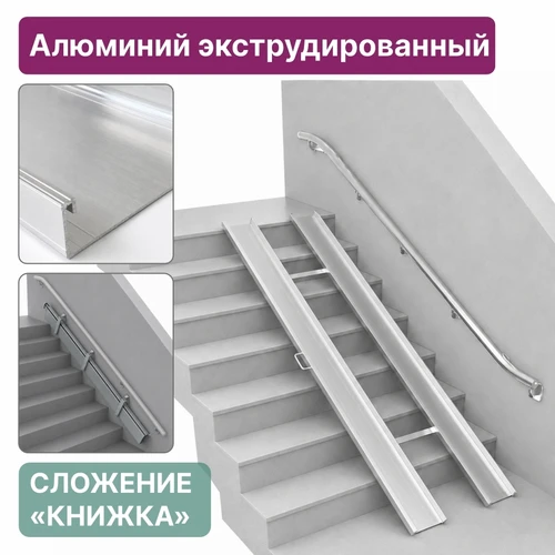 Откидной складной пандус