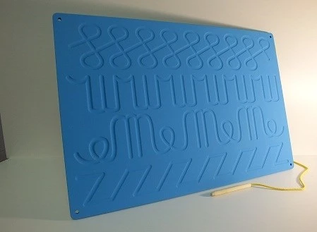 Настенная развивающия панель «Зигзаги» АМ40017 - фото 9565