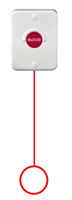Беспроводная влагозащищенная антивандальная кнопка вызова со шнурком ibells APE309ш