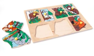 Развивающее пособие "Животные наших лесов" ЛР1435