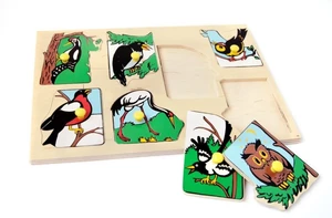 Развивающее пособие "Птицы наших лесов" ЛР1437