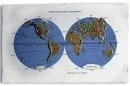 Пособие для незрячих – Физическая карта полушарий СЛВ17295