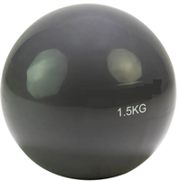 Мягкий медицинский мяч с утяжелением, 1,5 кг, диаметр 13 см