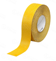 Наклейка "Желтая полоса" лента с абразивным покрытием  для ступеней и других поверхностей 100мм