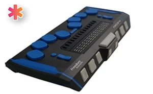 Портативный тактильный дисплей Брайля Focus 14 Blue V 3025