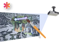 Интерактивная стена "МАСТЕР-ФЛОМАСТЕР" UTS7052 Интерактивная стена "МАСТЕР-ФЛОМАСТЕР" UTS7052