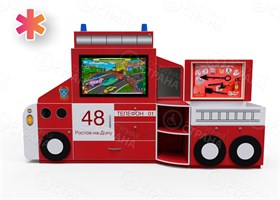 Интерактивный развивающий комплекс с коррекционной направленностью Логопедическая Пожарная машина Logo 33